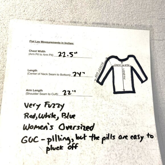 Sweater Market Denmark Wool Fair Isle Nordic Sweater Womens Medium M Red Blue - Picture 6 of 11